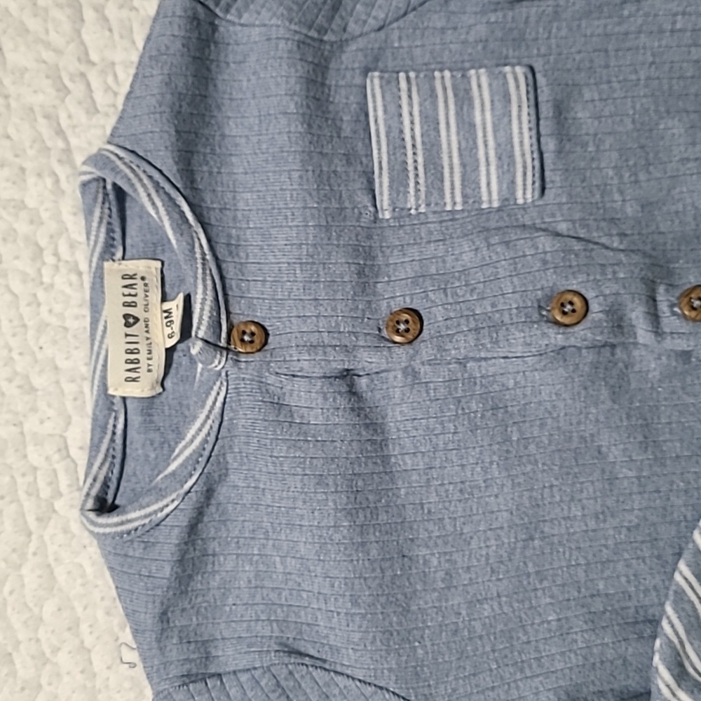 (Pre-loved) Rabbit Bear Jumpsuit - Picture 3 of 5